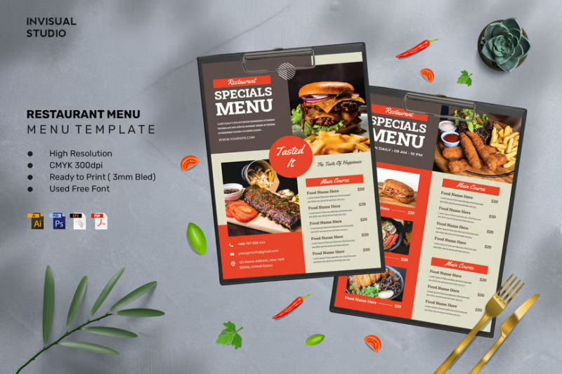 Food Menu Flyer