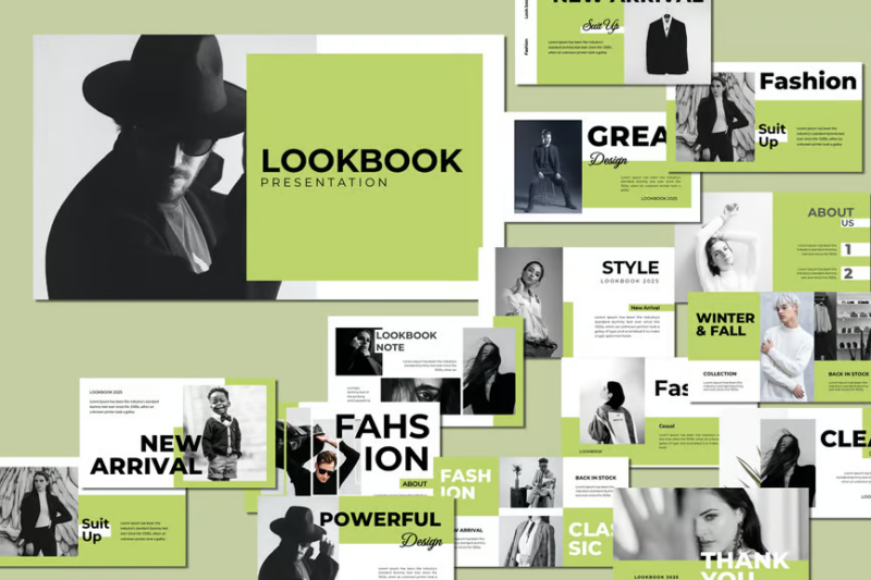 Presentation Lookbook Fashion