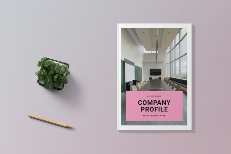 Company Profile, Print Templates ft. companyprofile & annualreport - Envato