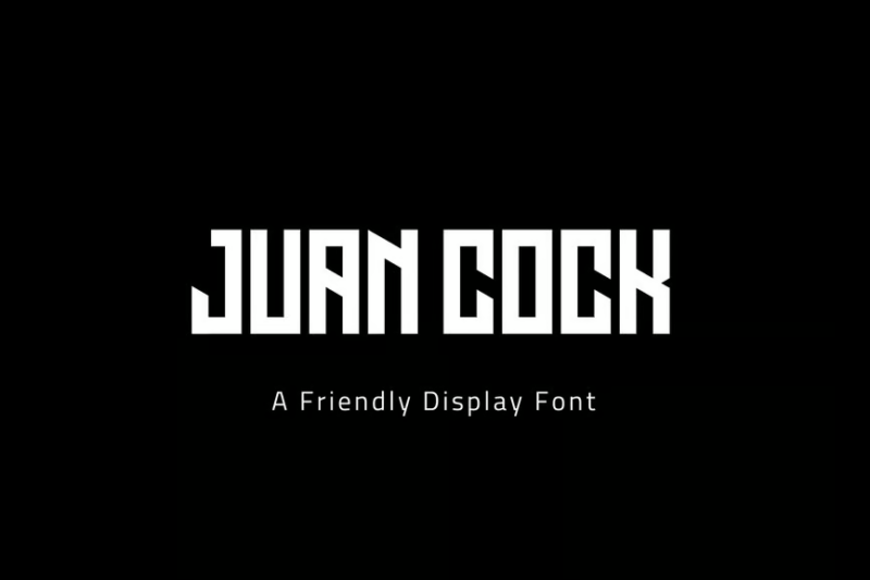 Juan Cock Font