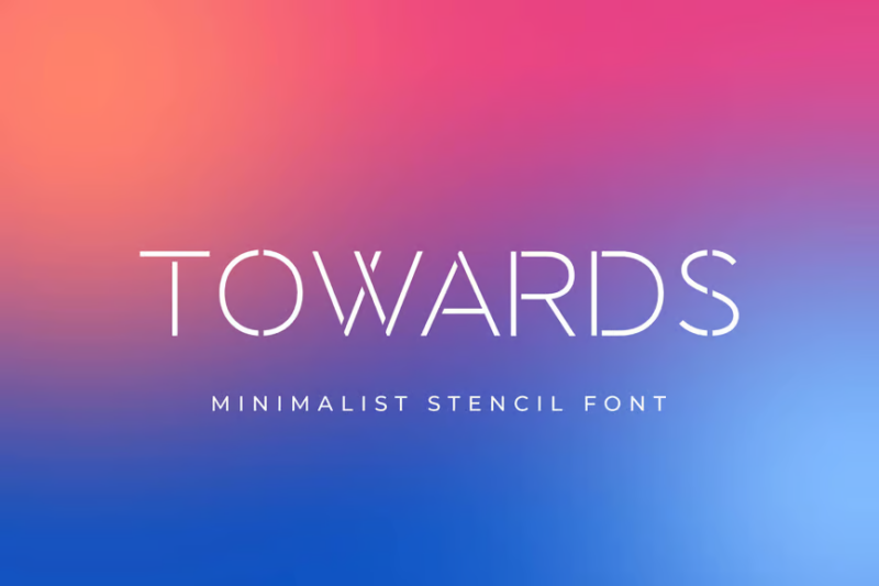 Towards - Minimalis Stencil