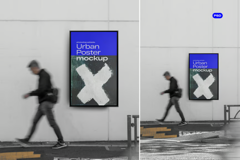 Urban Environment Poster Mockup