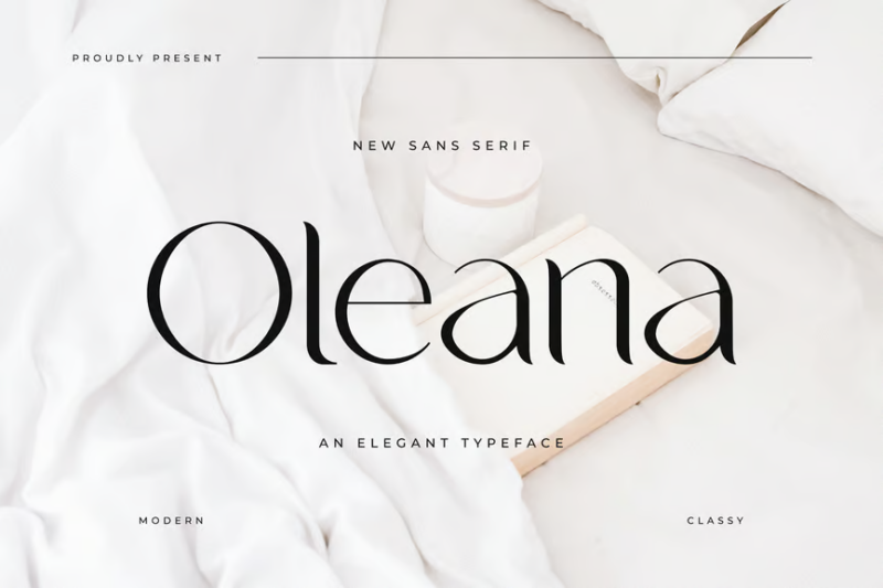 Oleana - Elegant Typeface