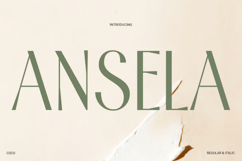 Ansela – Elegant Sans