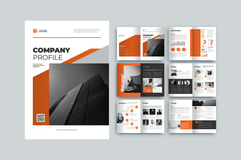 Company Profile, Print Templates ft. company & template - Envato