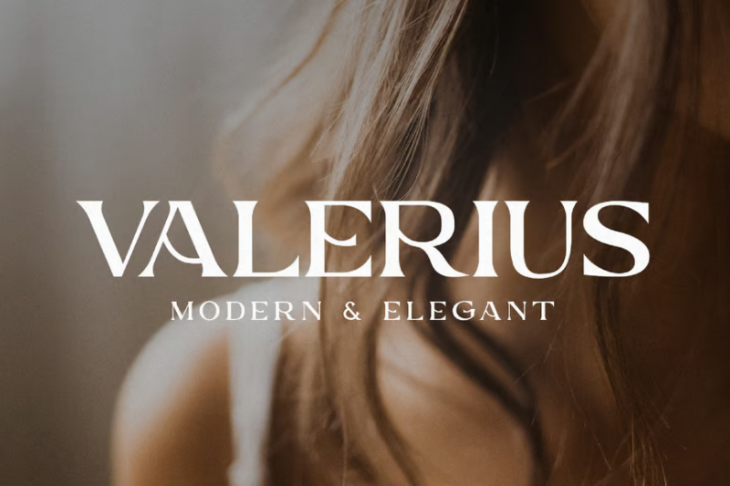 Valerius - Elegant Typeface