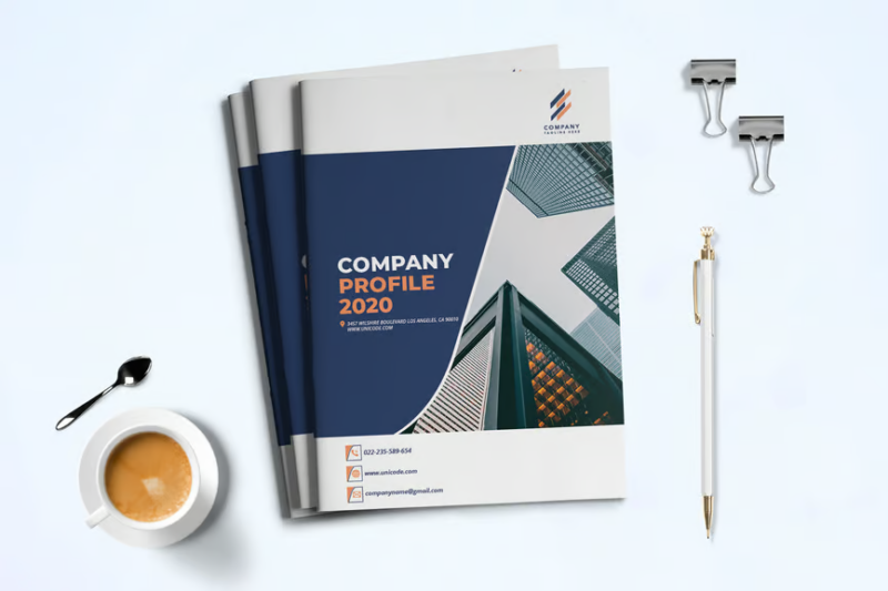 Company Profile, Print Templates ft. cover & business - Envato