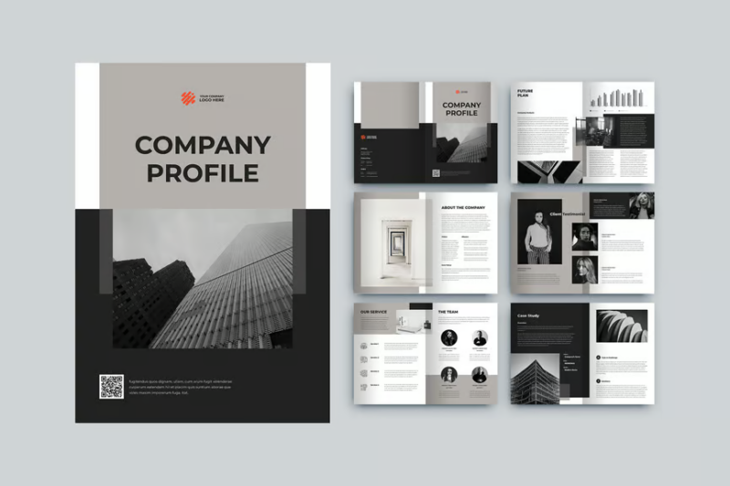 Company Profile, Print Templates ft. company & template - Envato