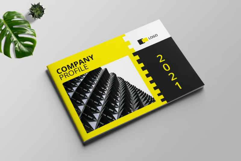 Landscape Company Profile, Print Templates ft. company & template - Envato