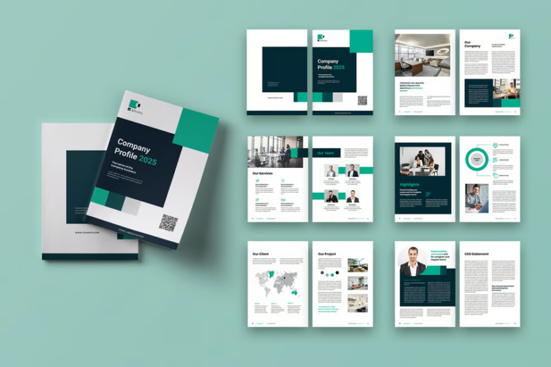 Company Profile, Print Templates ft. agency & report - Envato