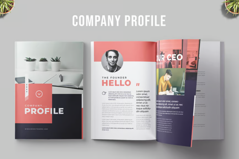 Company Profile, Print Templates ft. company & brochure - Envato