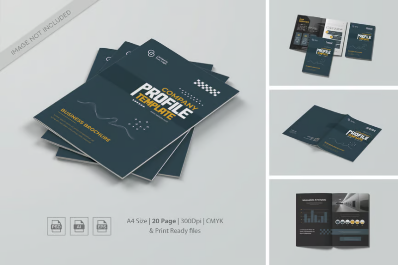 Company Profile, Print Templates ft. agency & report - Envato