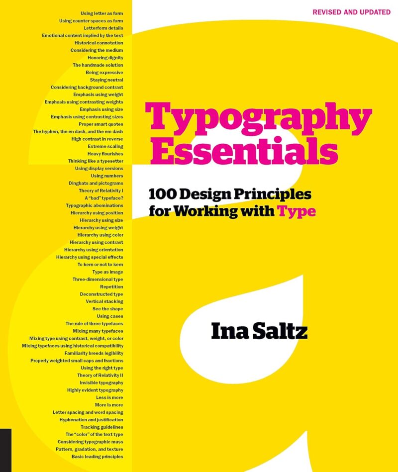 Typography Essentials Book Cover