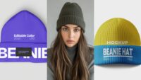 beanie mockups