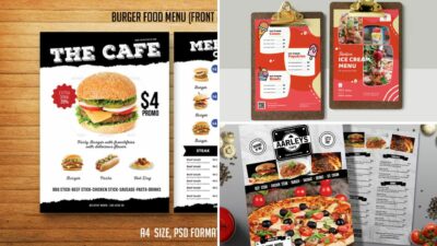 29 Menu Mockup Files that’ll ‘Make Your Mouth Water’