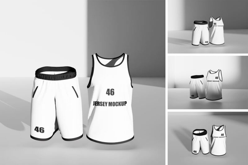 Pro Apparel Jersey Mockup