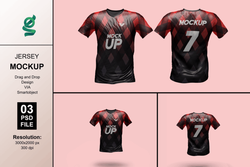 Sportstyle Tee & Jersey Template