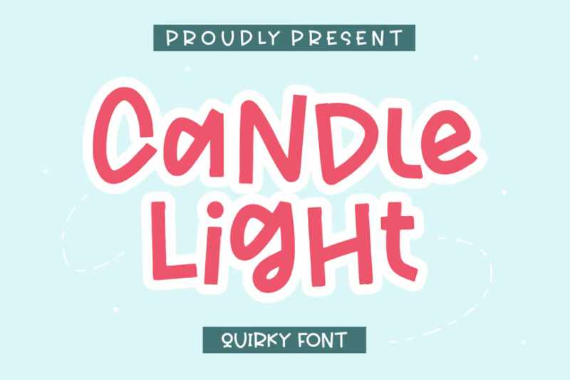 Candle Light Quirky Font