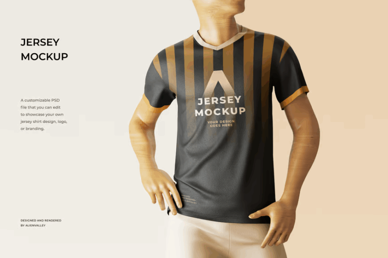 Dual-Purpose Tee & Jersey Layout