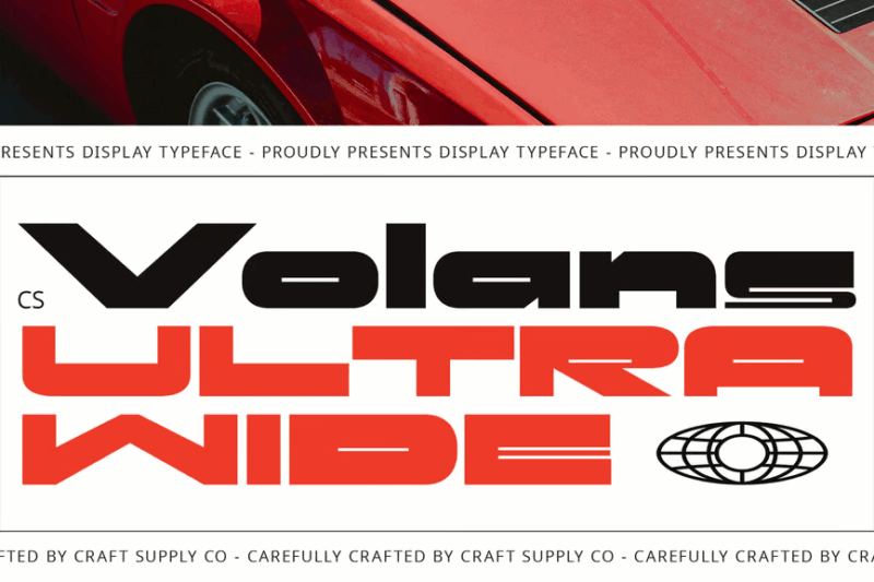 CS Volans – Techno Font
