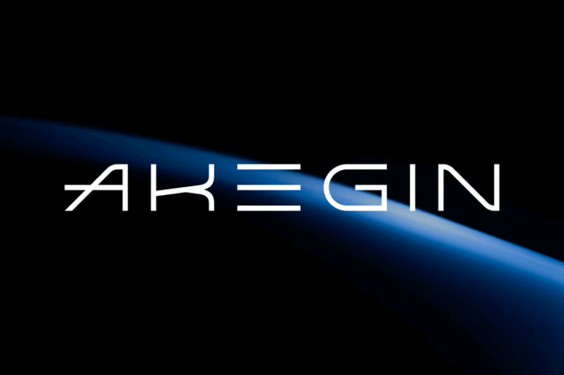 Akegin font