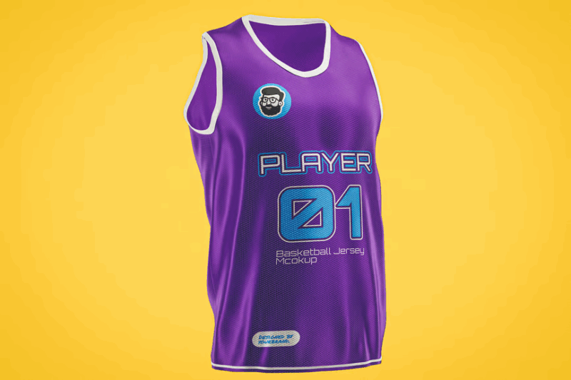 On-Court Performance Jersey Mockup