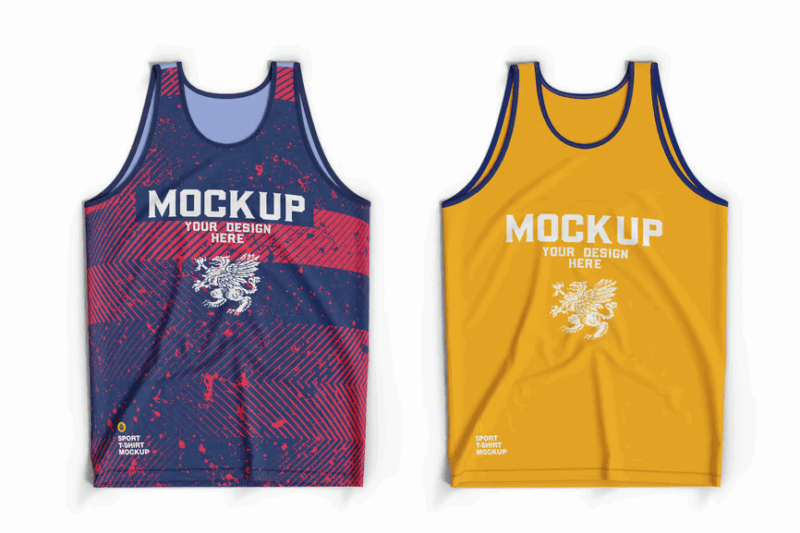Athletic Cut Jersey Template