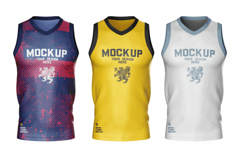Full Fit Basketball Mockup