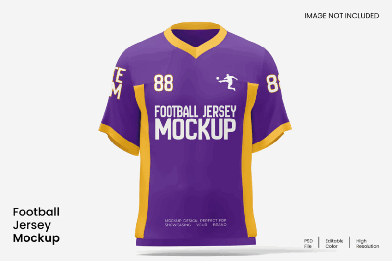 Soccer Jersey Design Mockup