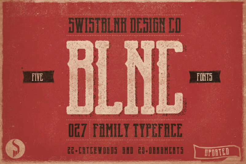 Blnc Family Typeface