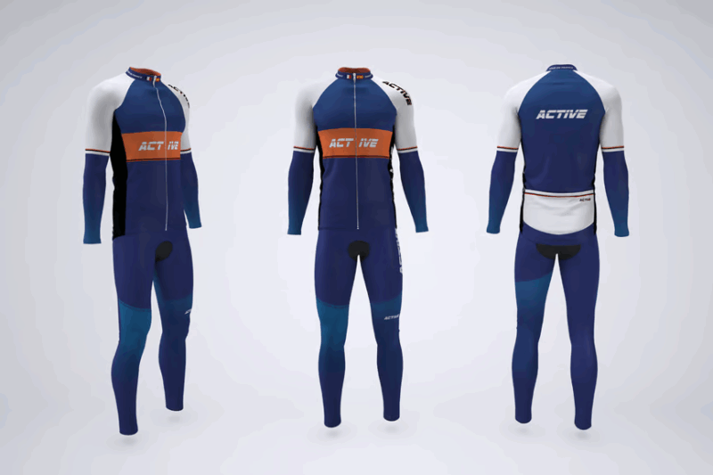 Cycling Pro Kit Mockup