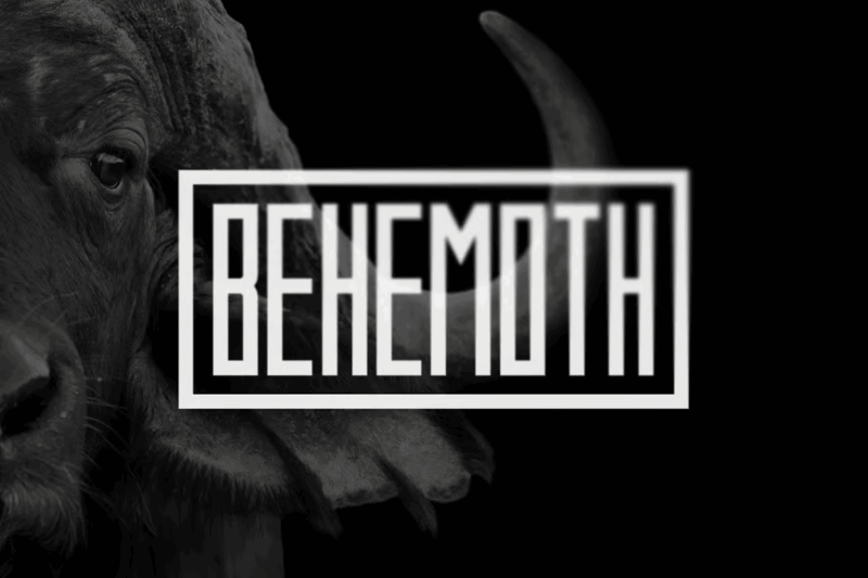 Behemoth Typeface