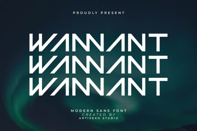 Wannant Technology Sans Font