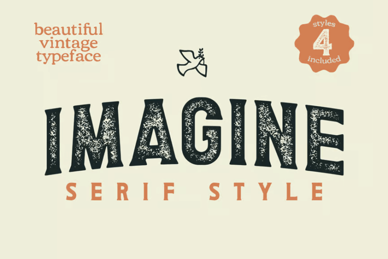 Imagine Serif Font Vol.2