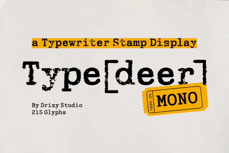 TypedeerMono