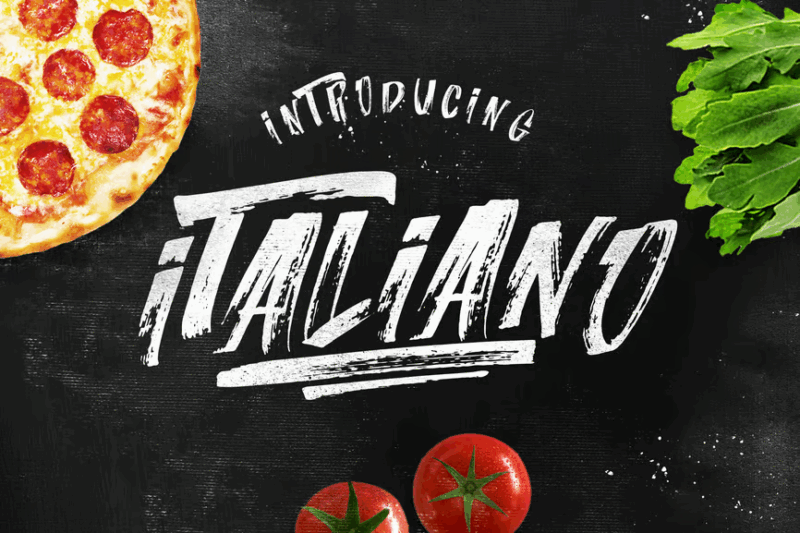 Italiano Brush Font