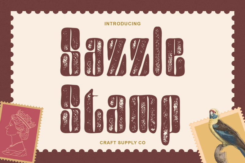Sazzle Rounded Stamp