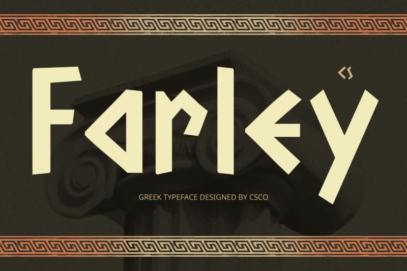 Farley – Ancient Greek Font