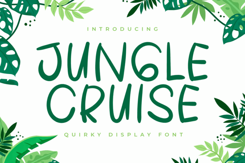 Jungle Cruise - Display Font