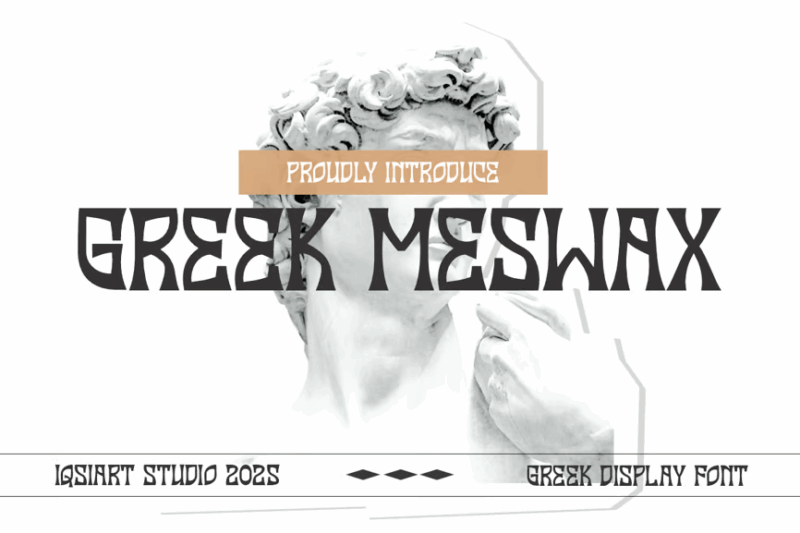 Greek Meswax Font