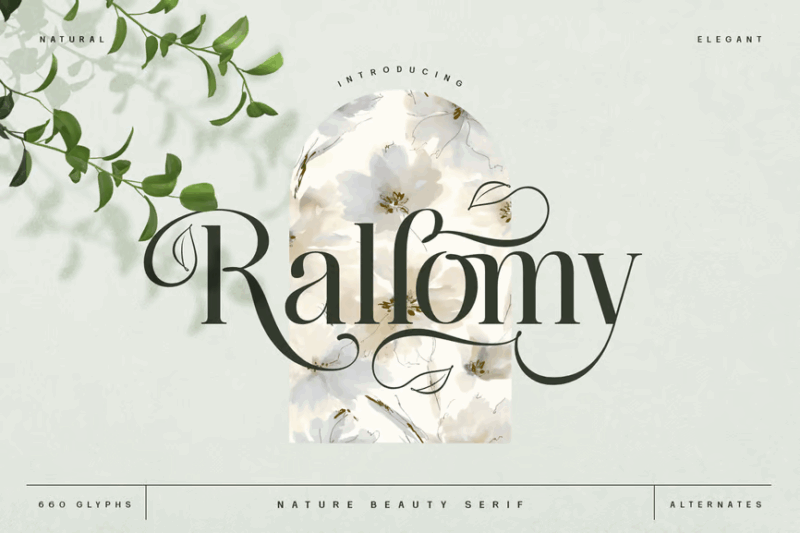 Rallomy Nature Beauty Serif