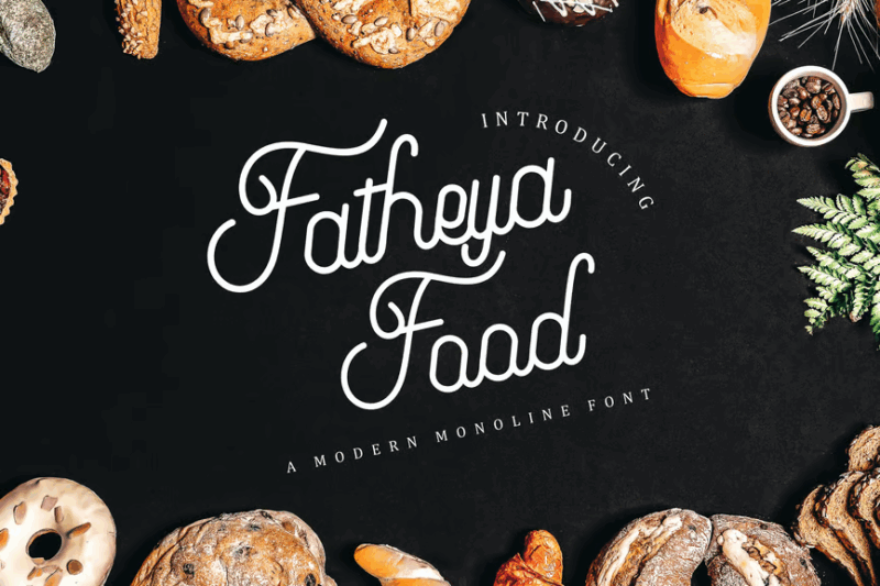 Fatheya Food Font