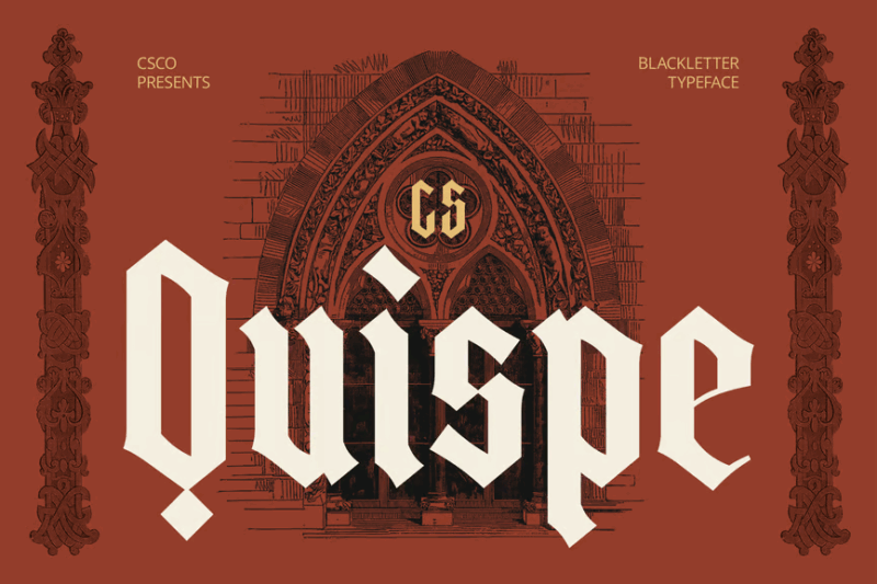 Quispe – Gothic Font
