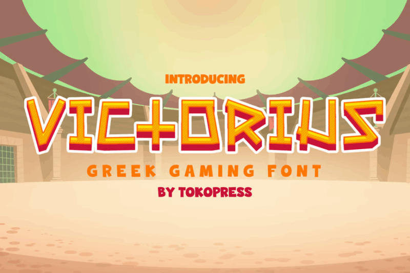 Victorius - Gaming font