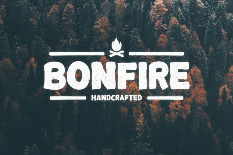Bonfire Typeface