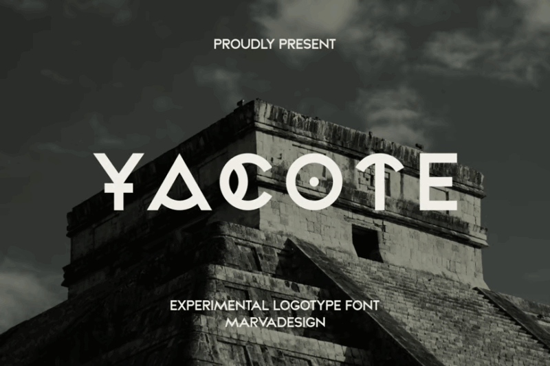 Yacote - Display Sans Font