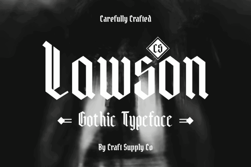 Lawson – Gothic Font