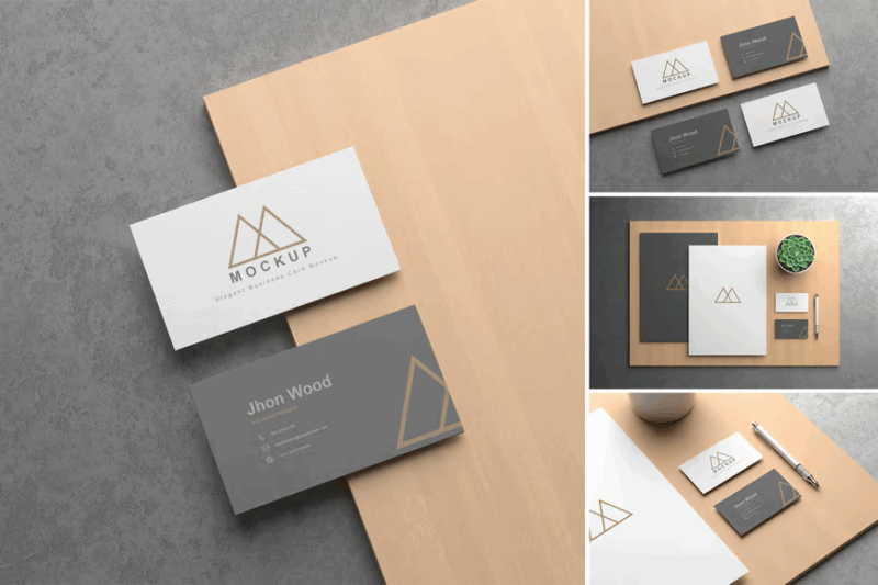 Versatile Presentation Card Mockup