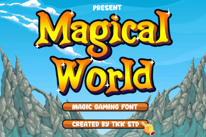 Magical World - Fancy font