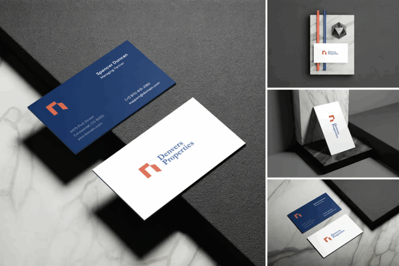 Professional Mockup for Card Designs